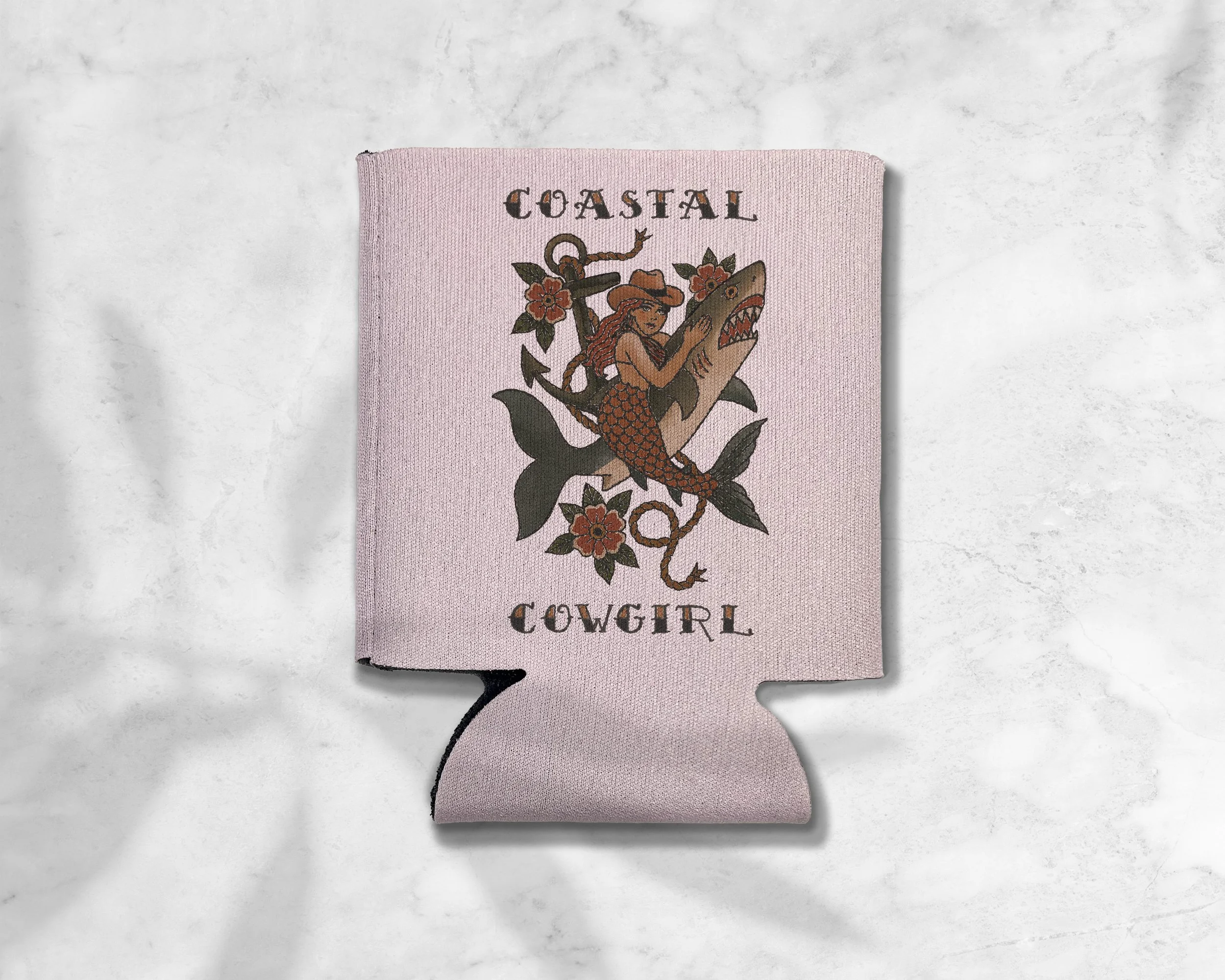 Coastal Cowgirl Koozie