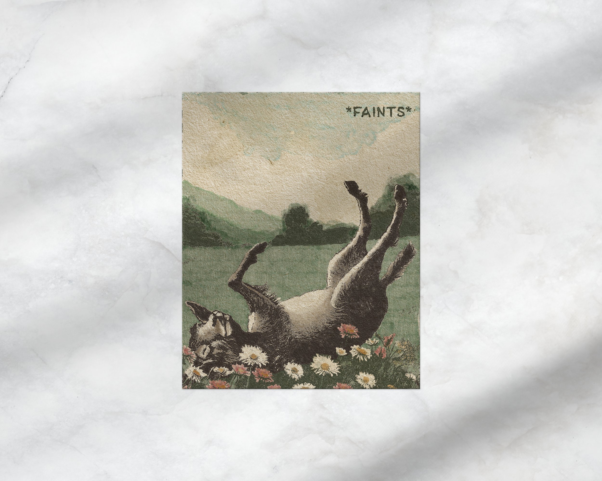 Fainting Goat Sticker