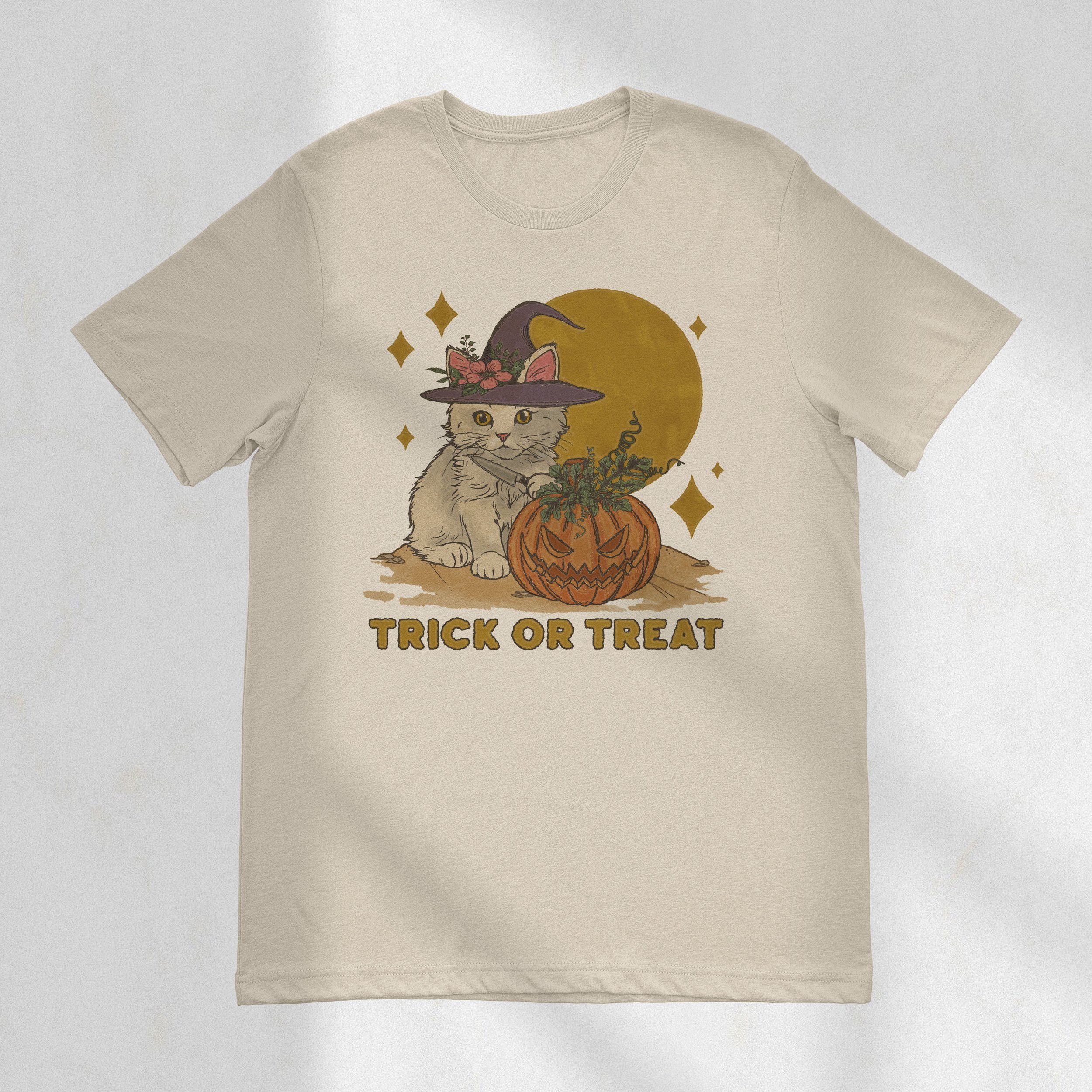 Trick or Treat Kitty Closeout Shirt