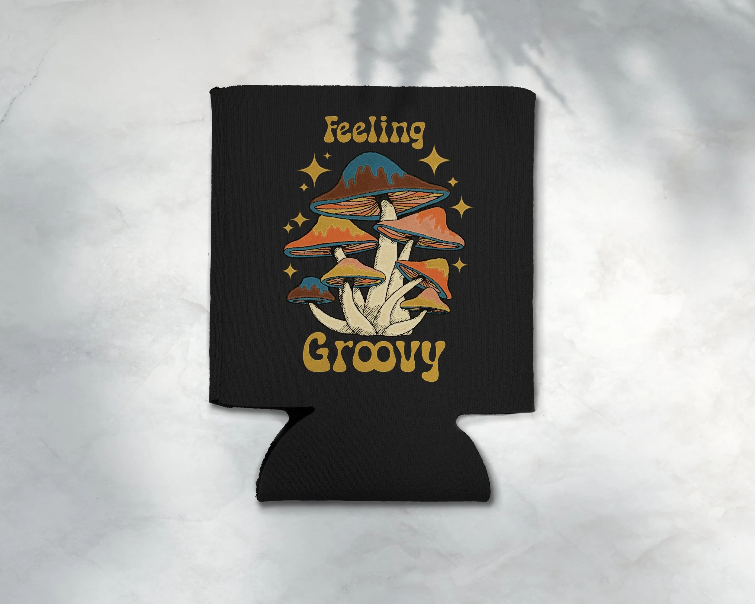 Groovy Mushroom Koozie