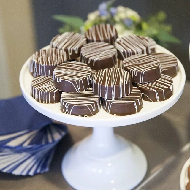 Chocolate Covered Oreos White or Milk Chocolate available $30 dozen
