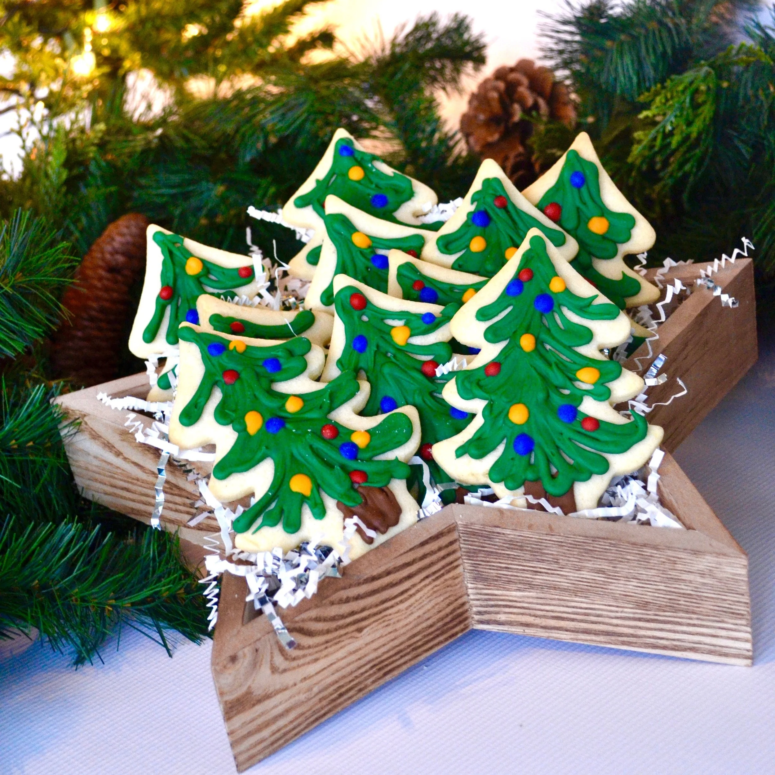 Holiday Tree Cookies $40