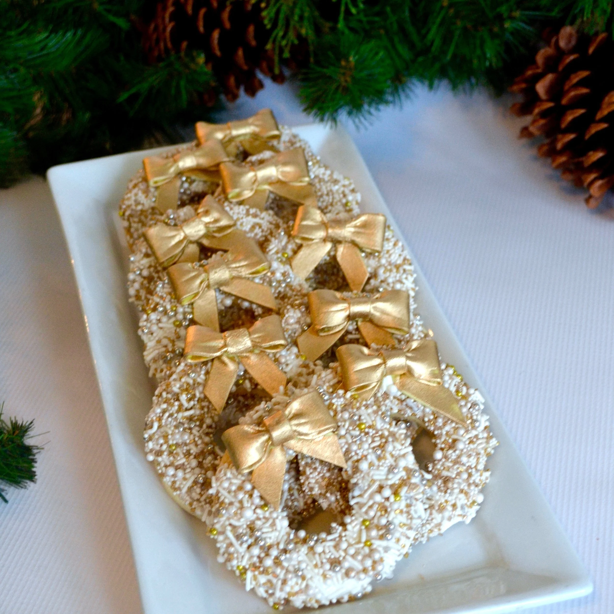 Holiday Wreath Cookies Our most requested holiday cookie! $40