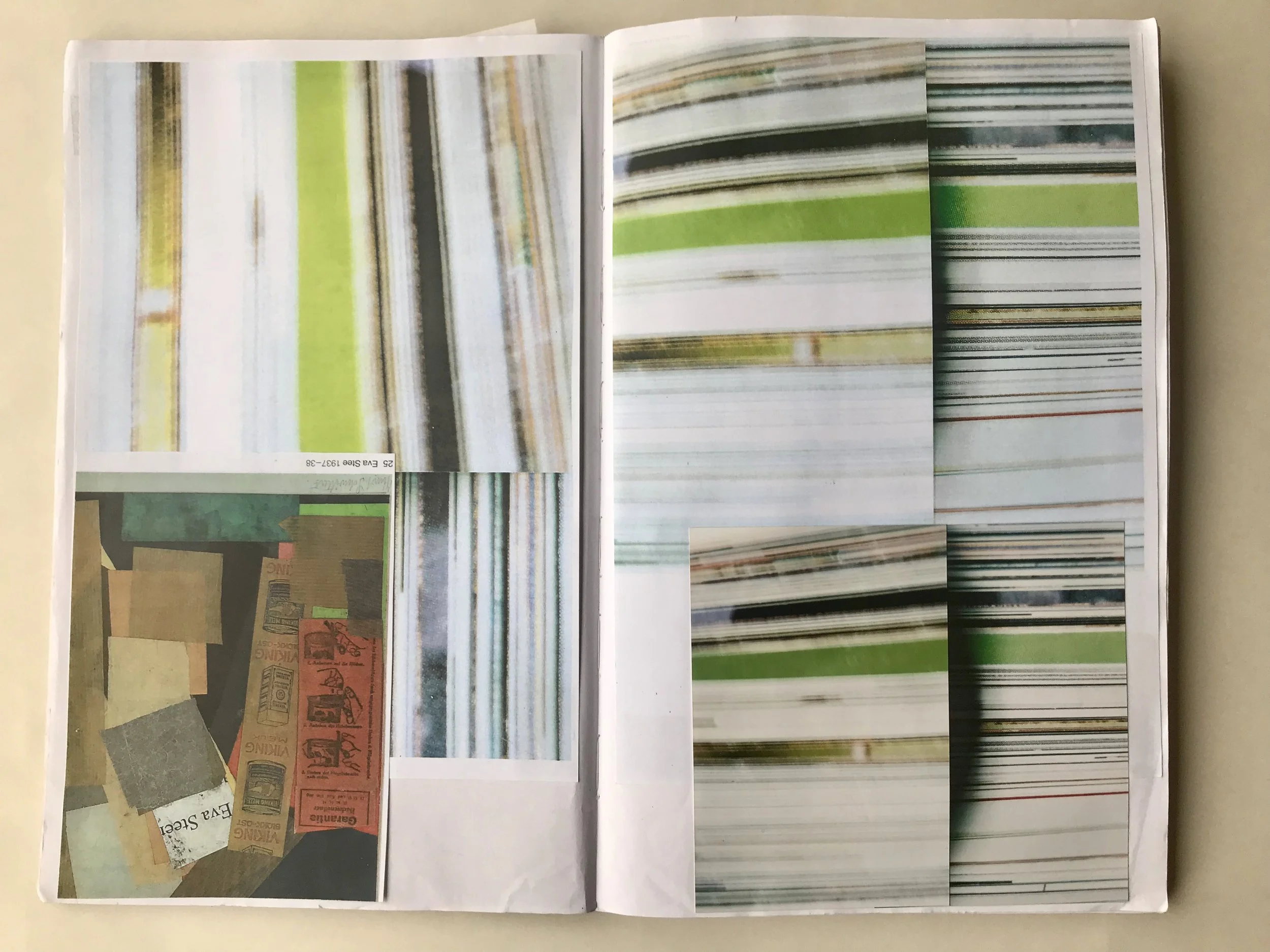 Old college sketch book pages