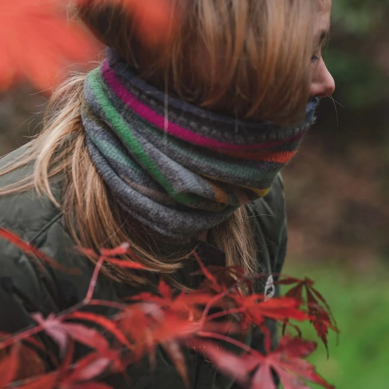 Cold weather, but colourful. 
Knitted in pure lambswool and available in my shop! Link in bio. 

Image by @sarah_sheldrake