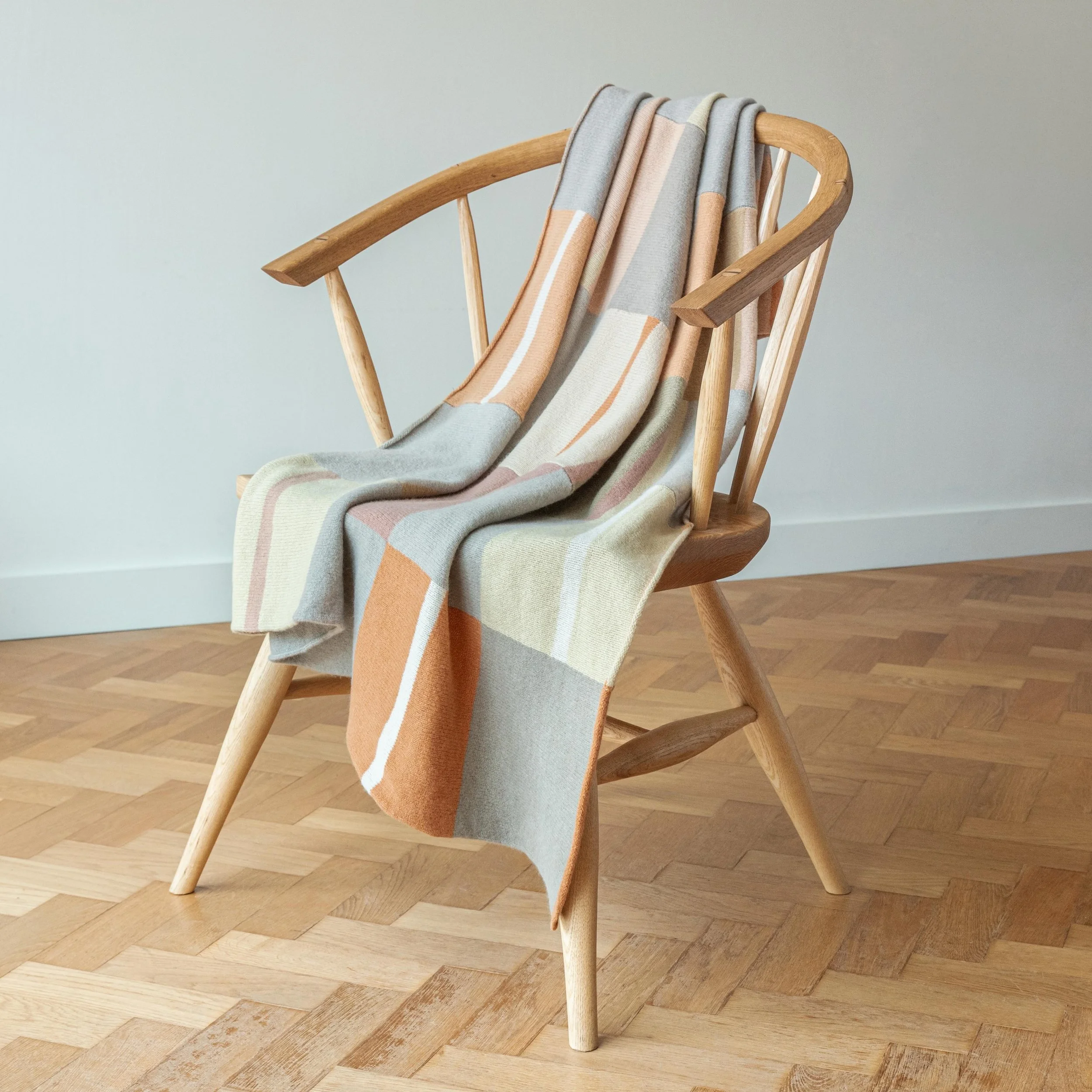 One Mile Dye study, or the &lsquo;one mile from home blanket&rsquo; as it has become more affectionately known amongst family and close friends - was developed over the course of a year through the collection of natural dyes sourced within one mile o
