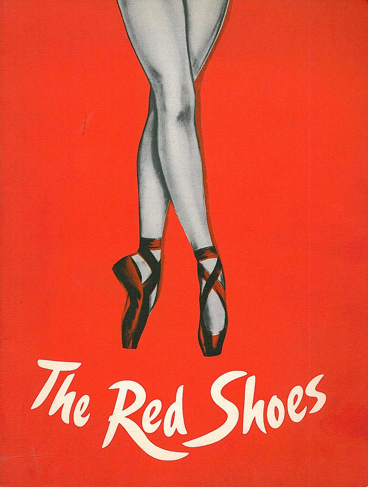 Werbeplakat zu "The Red Shoes"