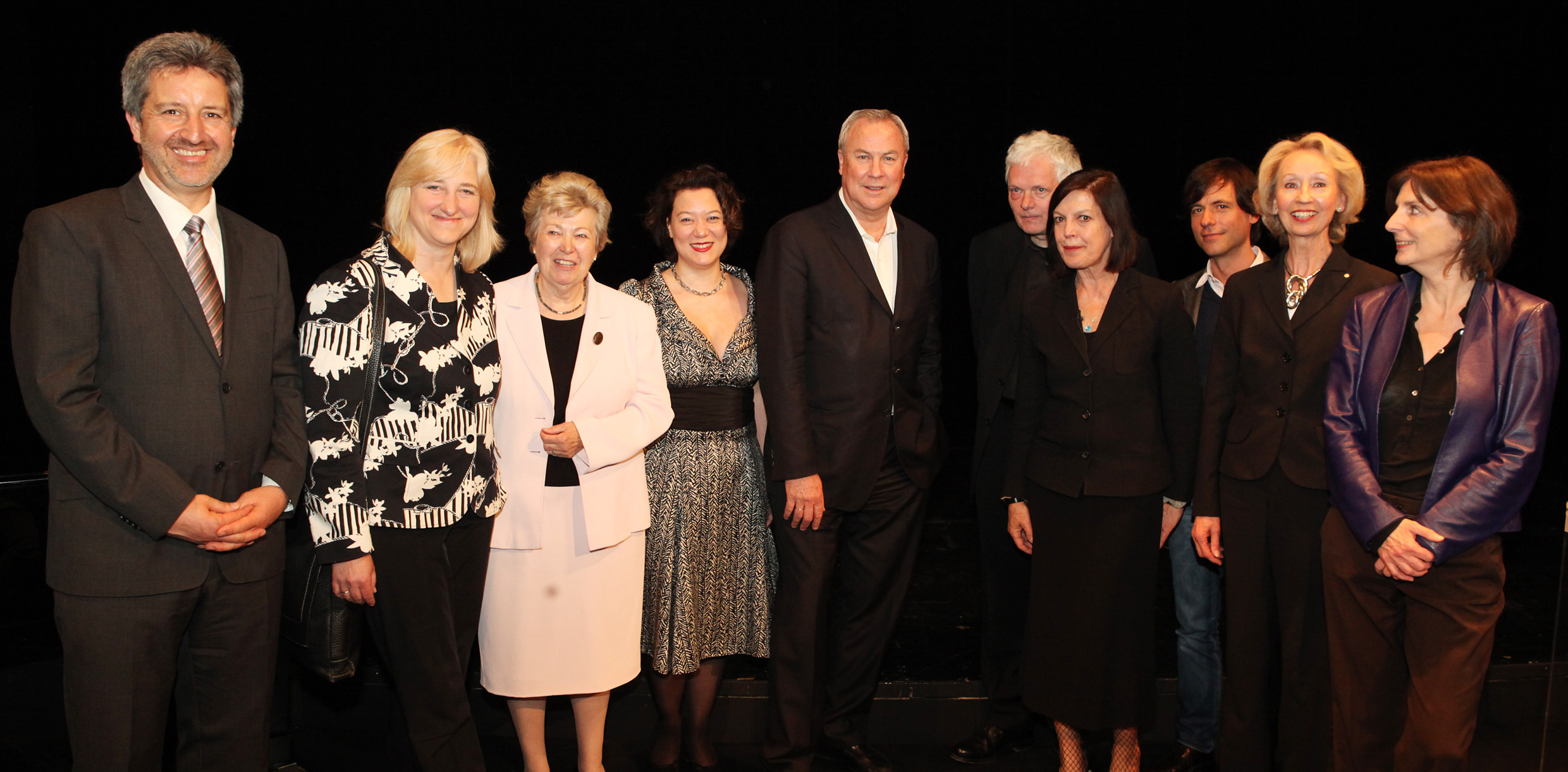 Gruppenbild von der Preisverleihung 2009