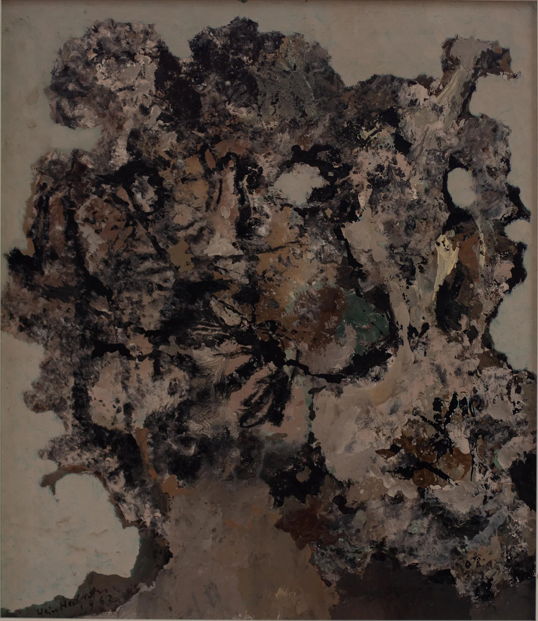 13 Hein Heckroth, o. T., 1962, Öl auf Holz, 57 x 49,5 cm, Privatbesitz