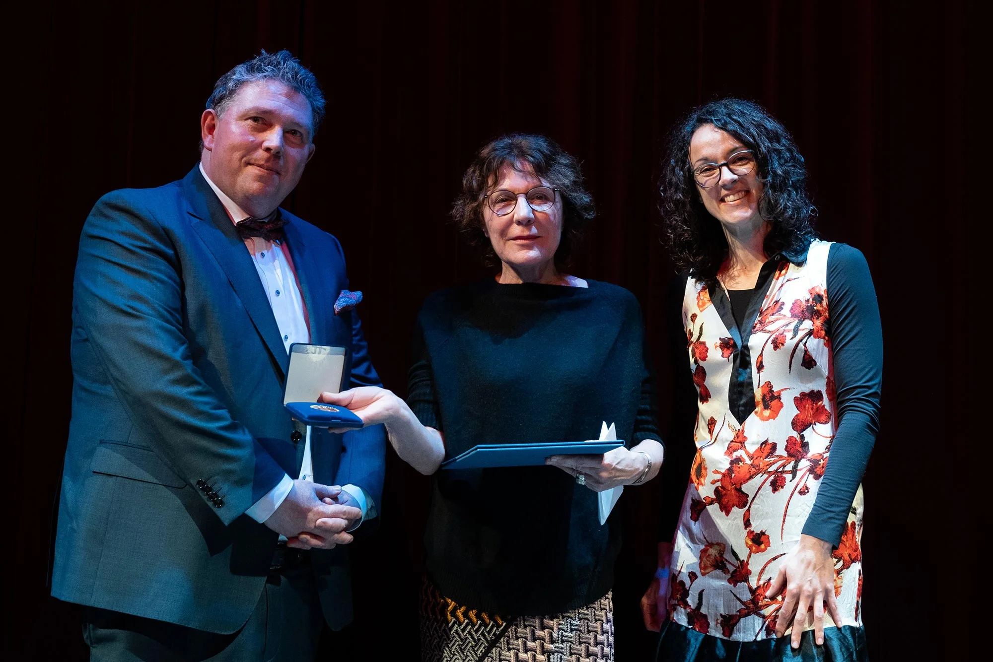 Dr. Marcus Kiefer, Katrin Brack, Staatsministerin Angela Dorn