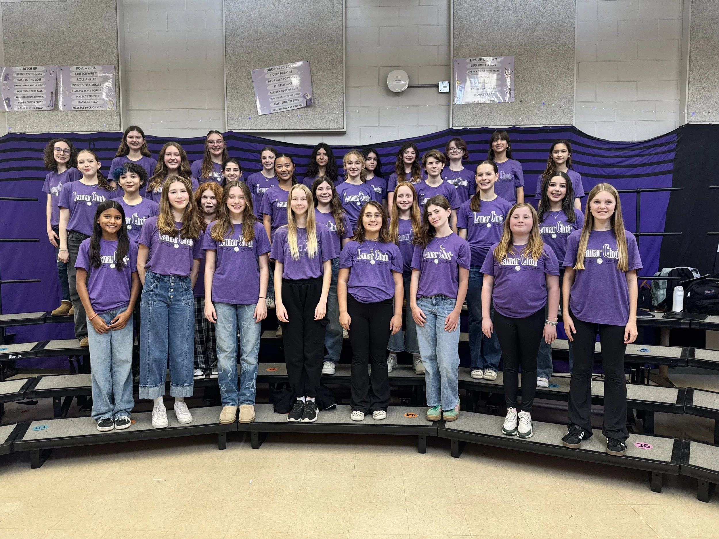 Scottie Singers' Auditions Results for SY 26-27