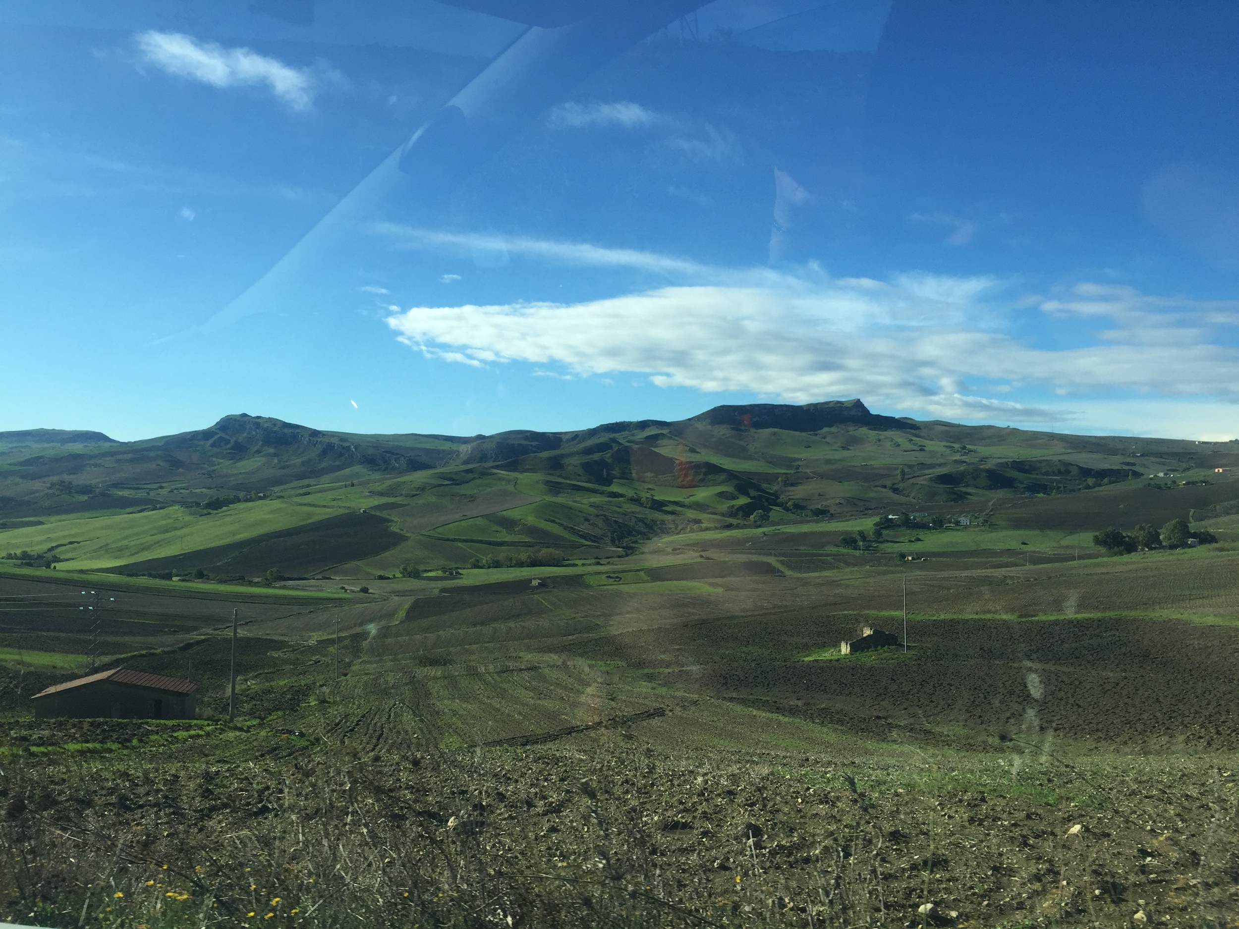Pardon the potato quality, but here's a nice sight from the van. Photo by yours truly.
