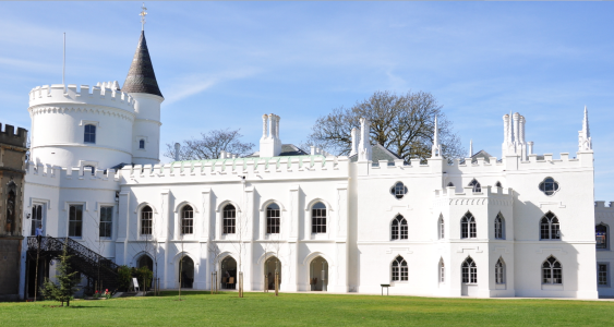 Waffle at Strawberry Hill House