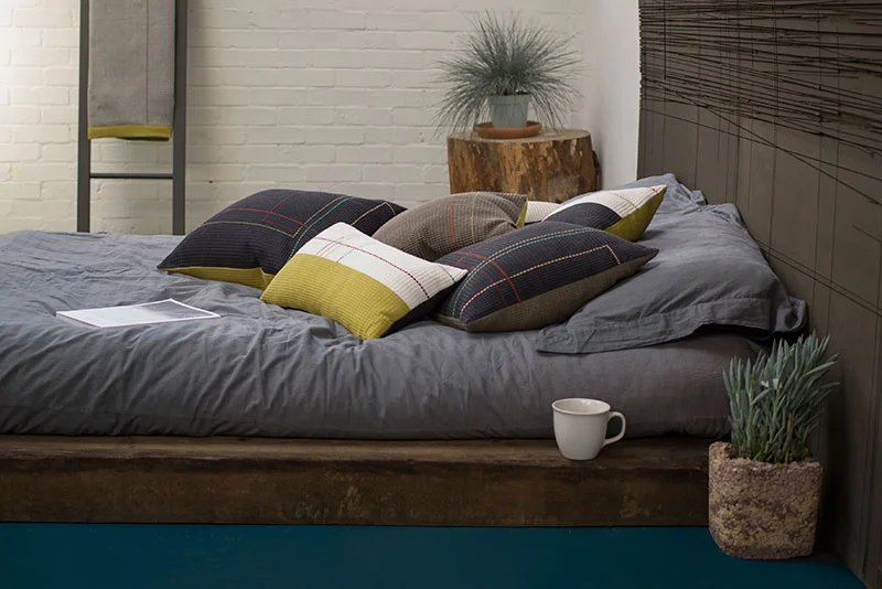 Pipe collection cushions mix and match