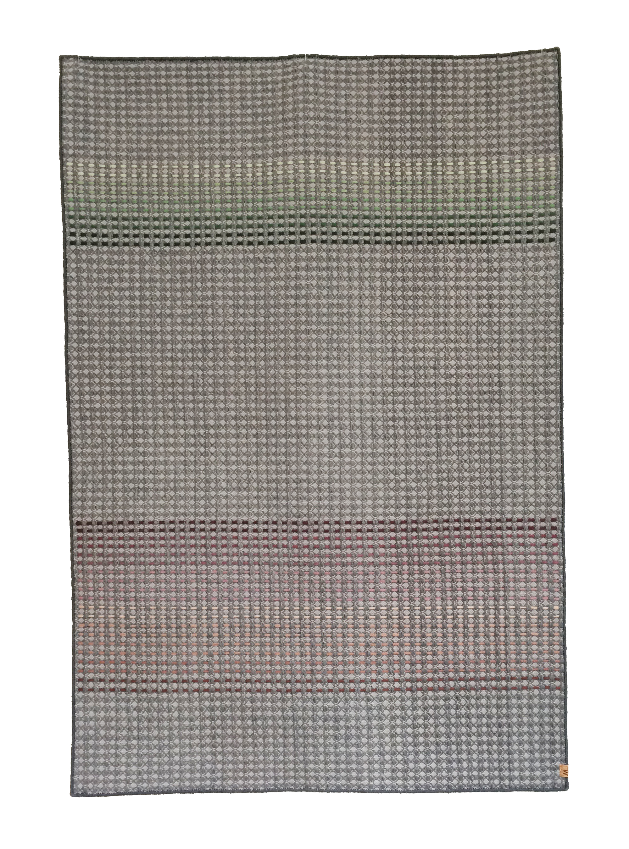 Navy hand woven rug
