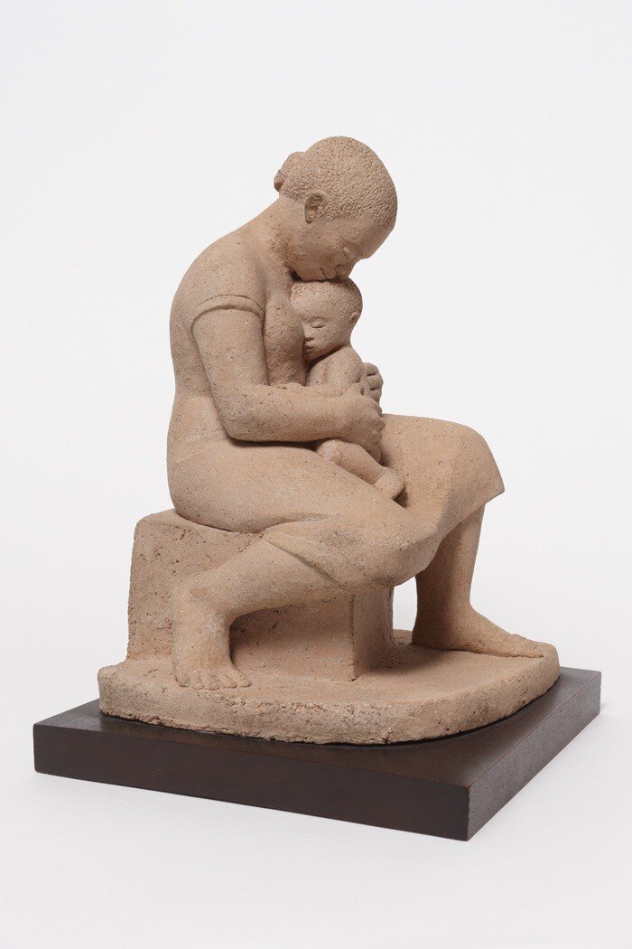 Mother and Child, Elizabeth Catlett, 1956