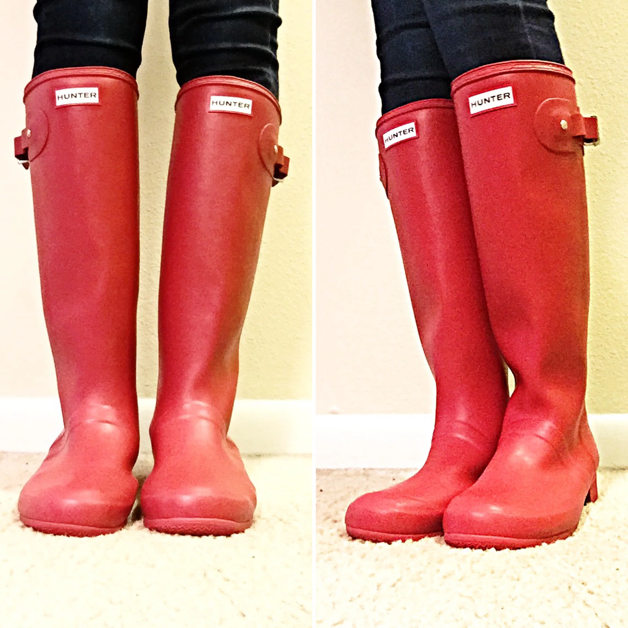 hunter packable rain boots