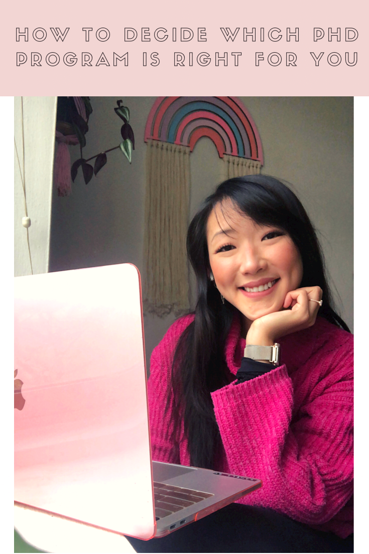 How To Decide Which PhD Program is Right For You | Applying to Grad School 