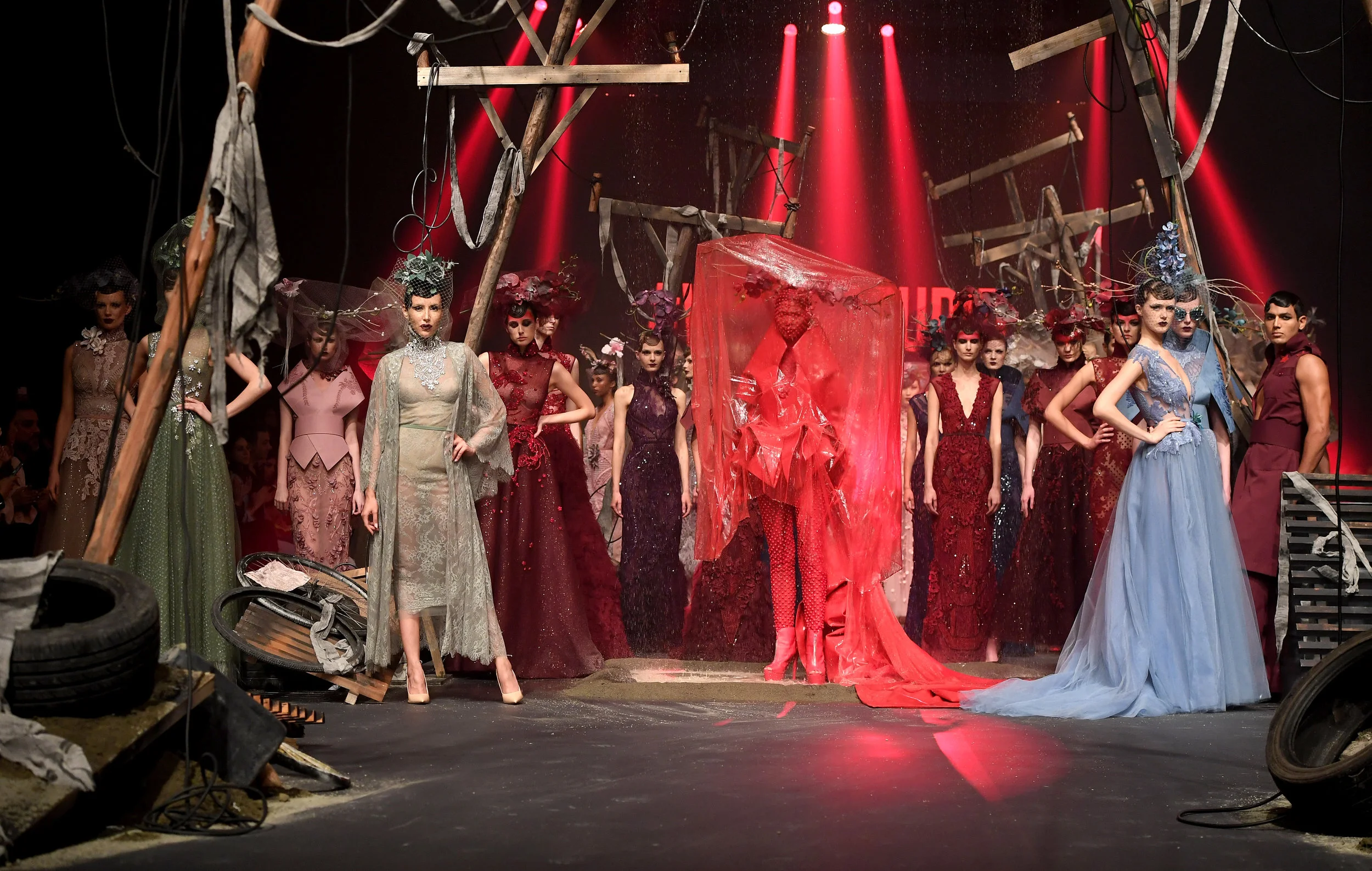 the icing on the cake - Amato's stunning runway show,