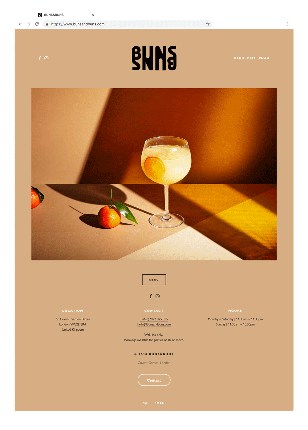 Website design & content