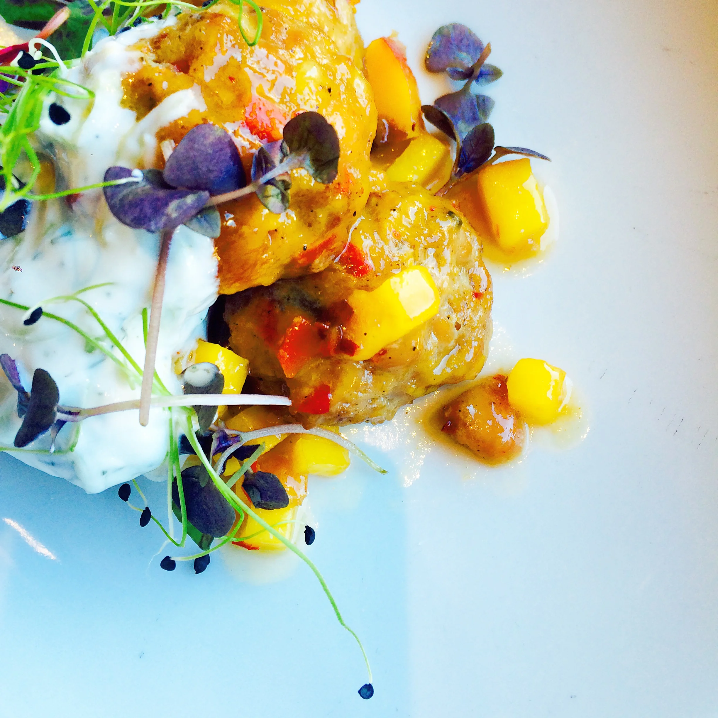 Pepper Jelly Meatballs, Peach Chow Chow