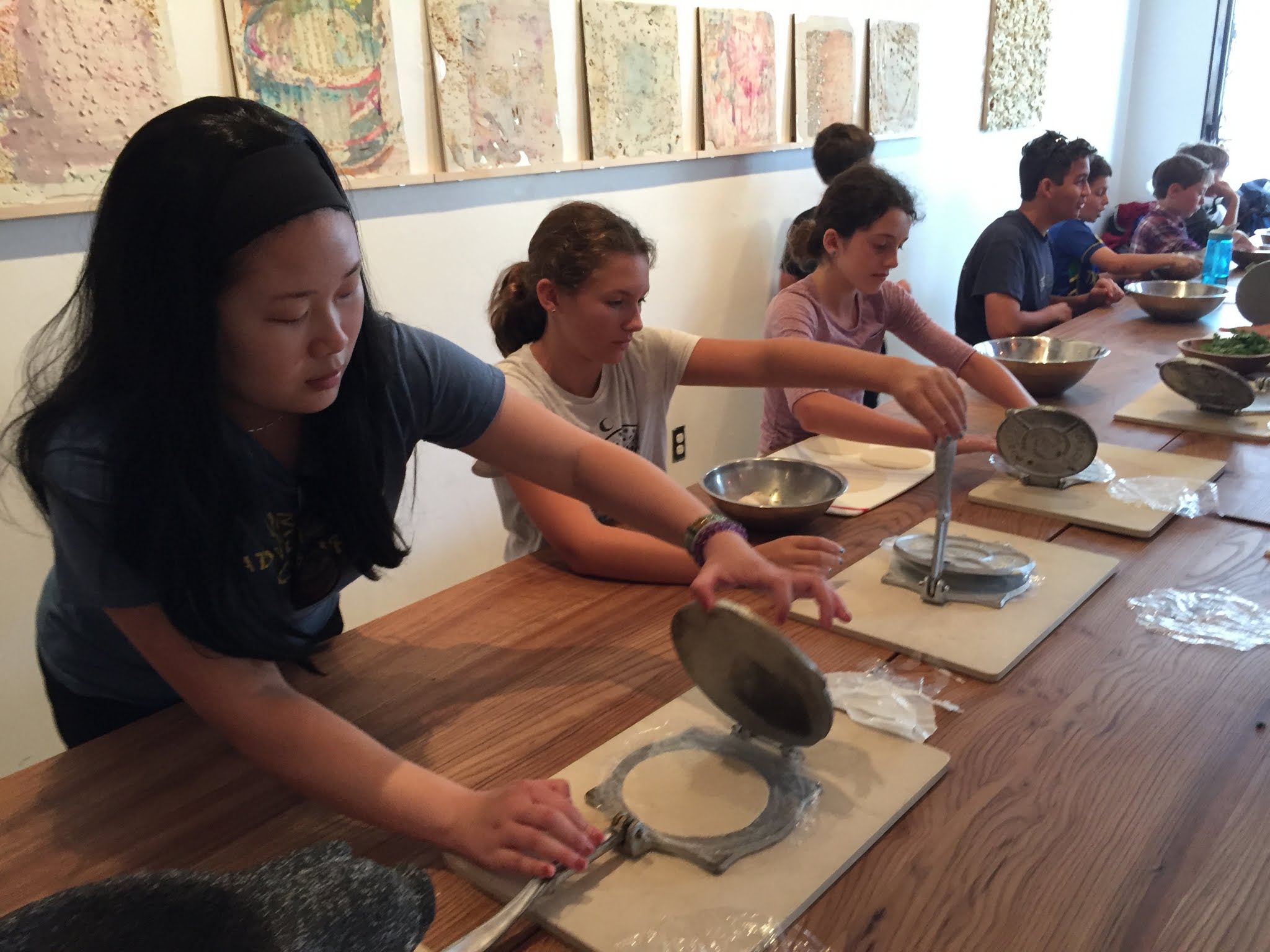 Making Tortillas- Kids' Class