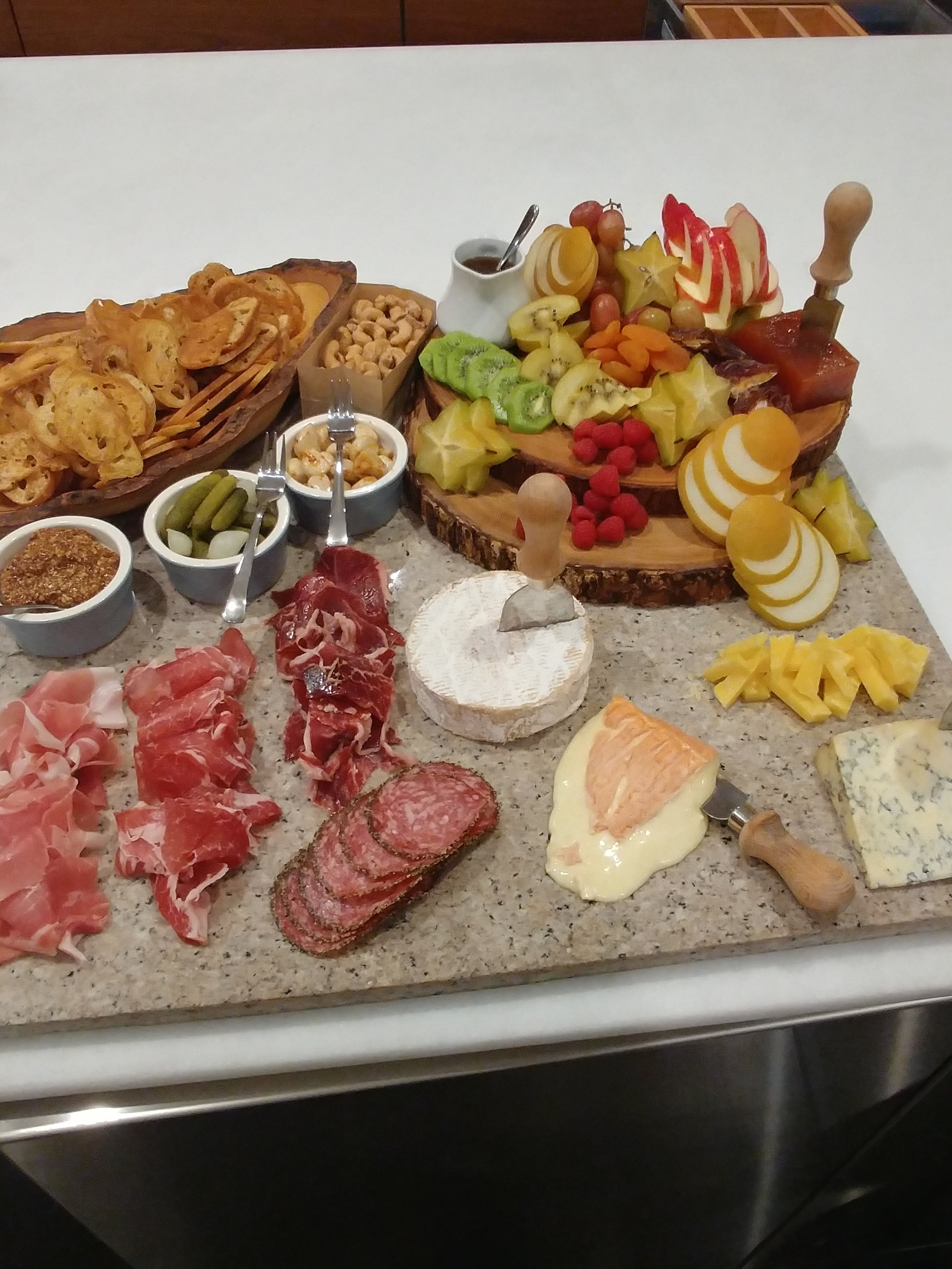 LOCAL &amp; IMPORTED CHEESE / CHARCUTERIE DISPLAY Seasonal Accoutrements