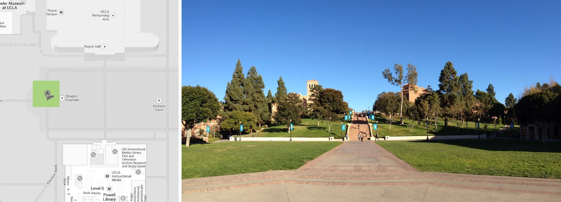 SITE Janss Step in UCLA UCLA currently have zipcar® University program, so the students who already have the membership can go on road trip right away, and for those who don’t have membership, they can join so that they could use the car both on campus and on road trip. 