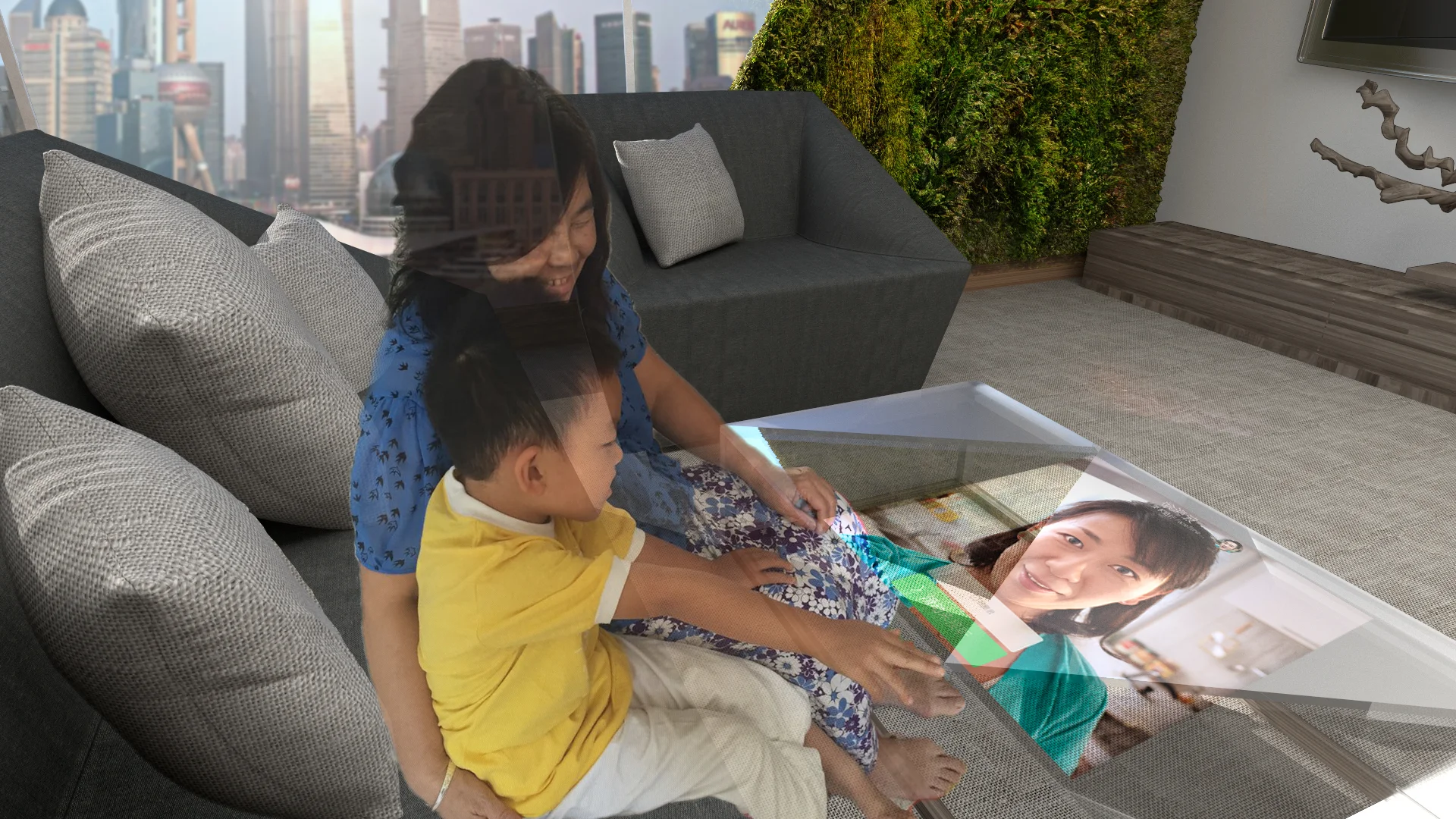 Remotely connect to family and friends.