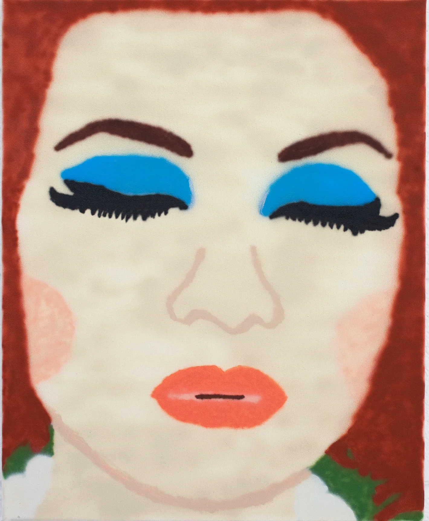Nicole Reber Her Sister, 2016 20" x 30" Acrylic on canvas SOLD