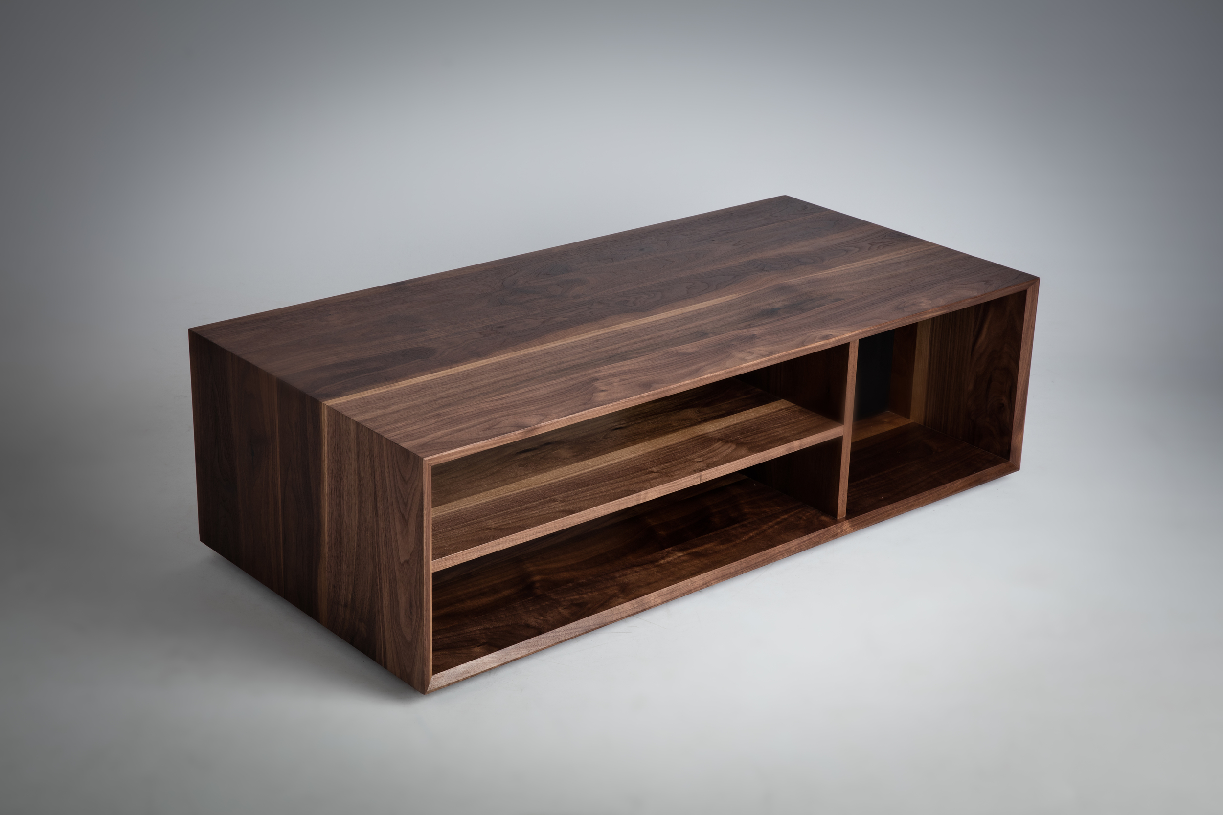 Walnut coffee table