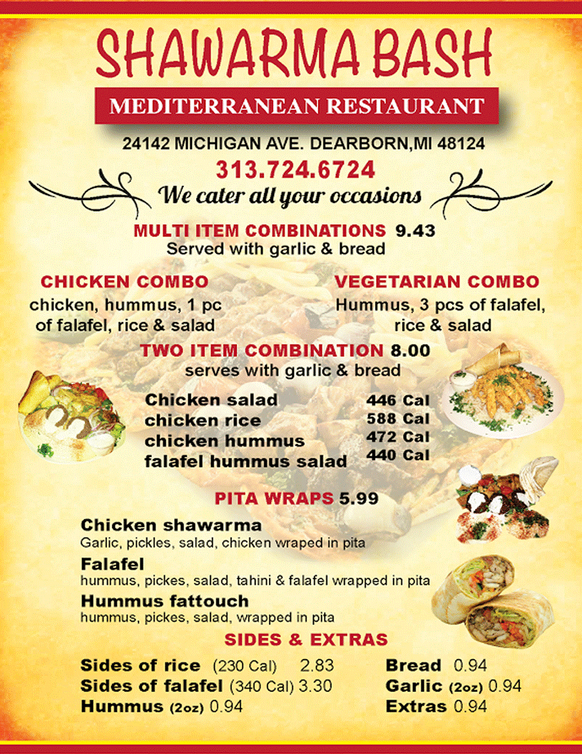 Shawarma Bash Menu.gif
