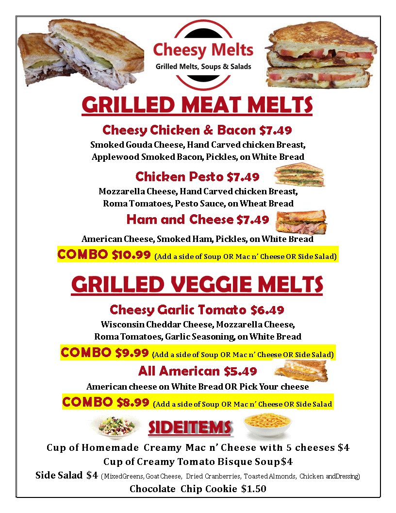 Cheesy Melt Menu May 2019.gif