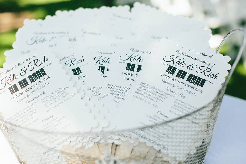 WEDDING PROGRAM