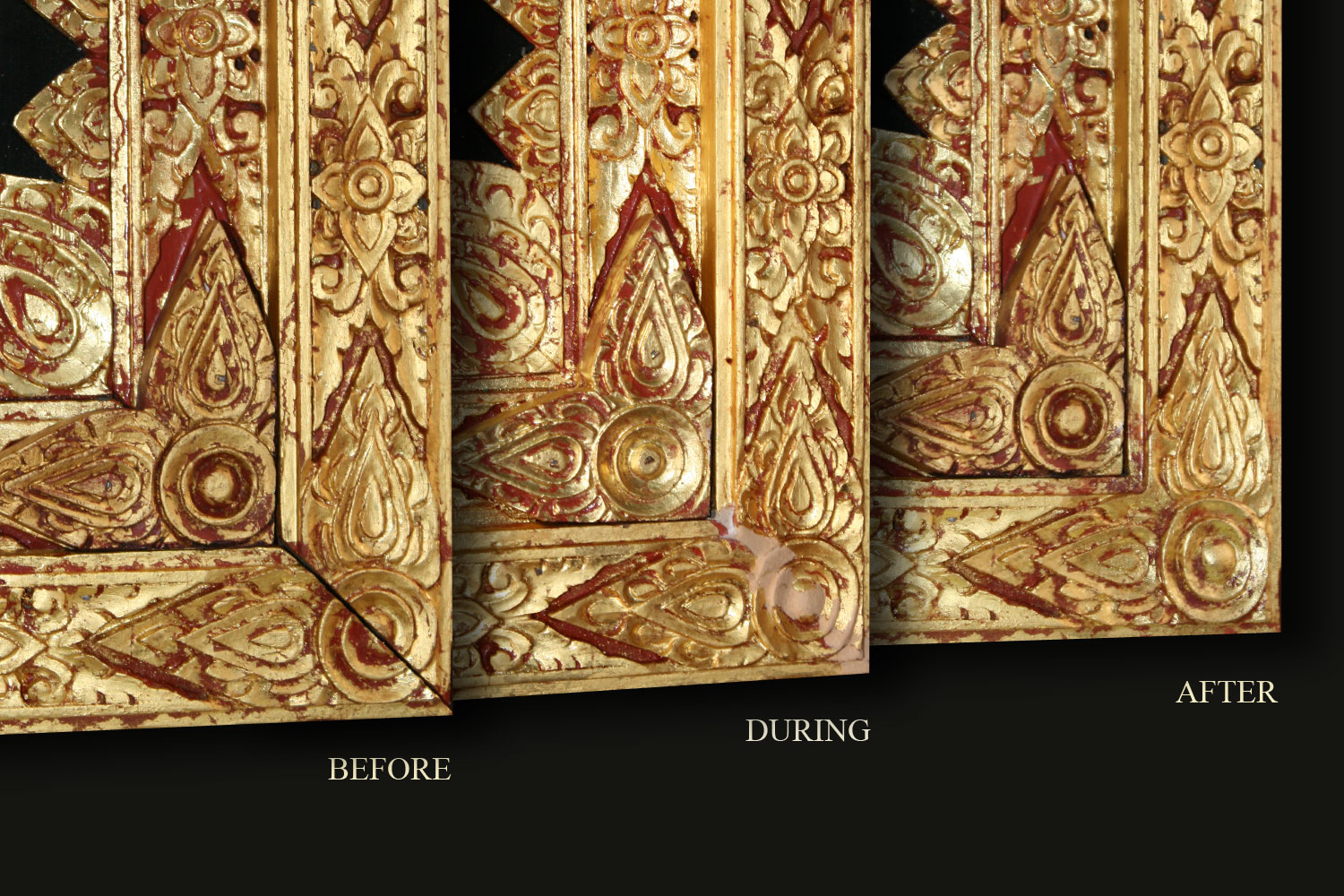 Gold Gilding Repair