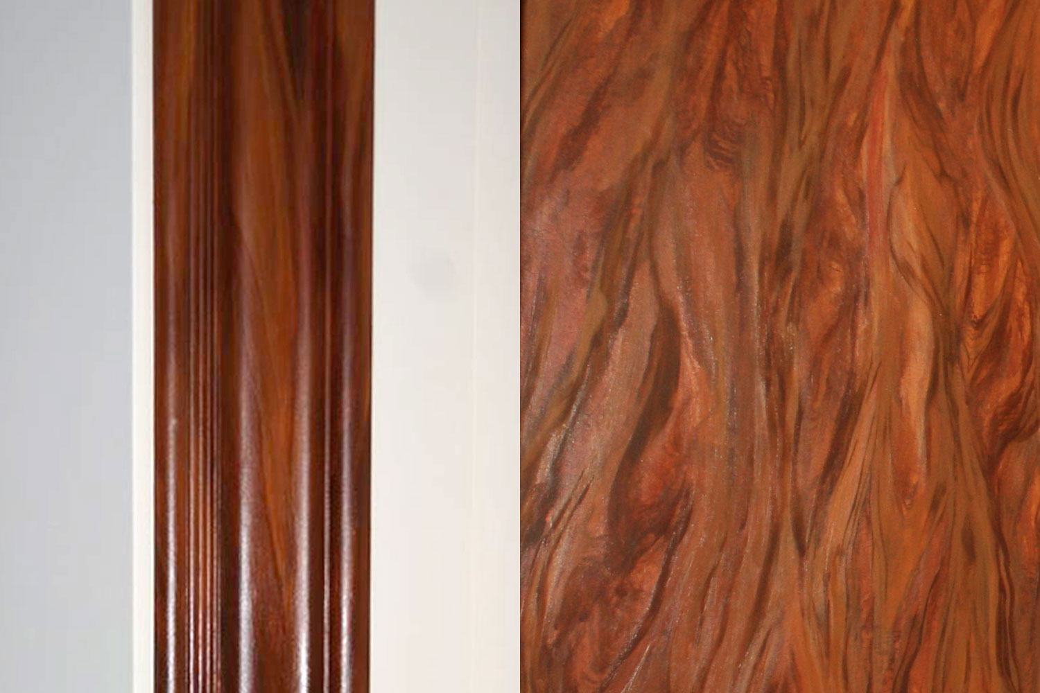 Wood Faux