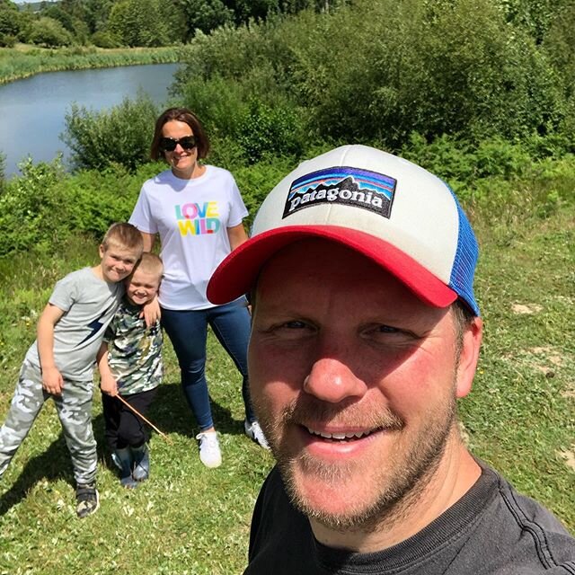 @anywherejhy wanted to go for a ride for Father&rsquo;s Day, so he cycled 30 miles to Bedgebury Forest, we drove down to meet him &amp; then decided that he hadn&rsquo;t ridden enough so we made him cycle round there too!! I wasn&rsquo;t dressed or p