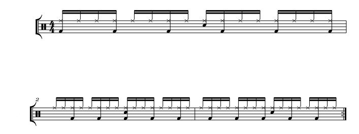 A 4 over 3 polyrhythm takes 3 bars to resolve within a 4/4 time signature with 16th note subdivisions.&nbsp;