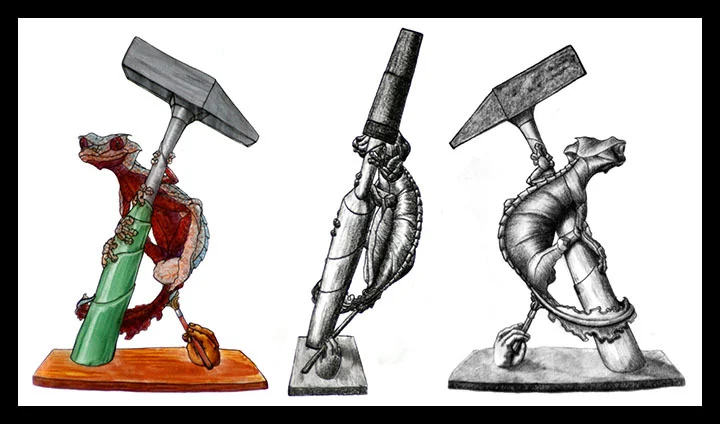 Gecko Character Design