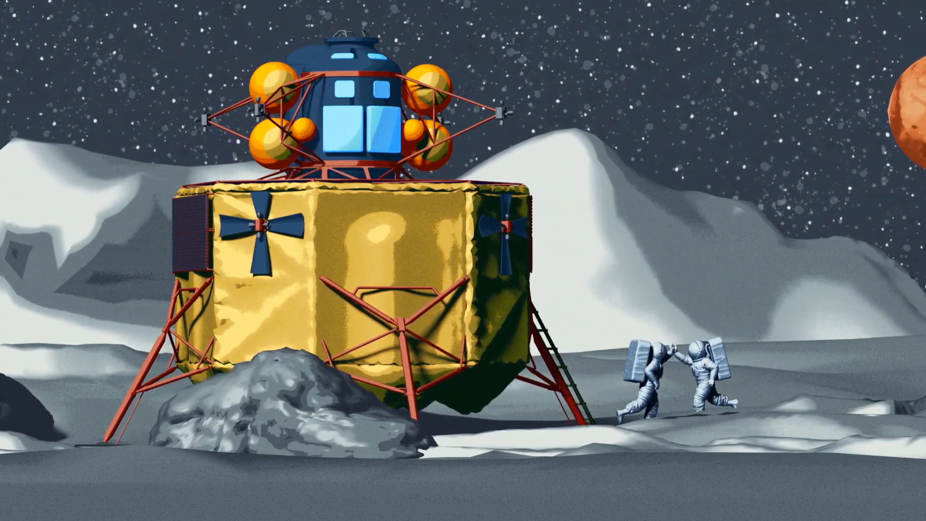 "Lunar Landing" Video