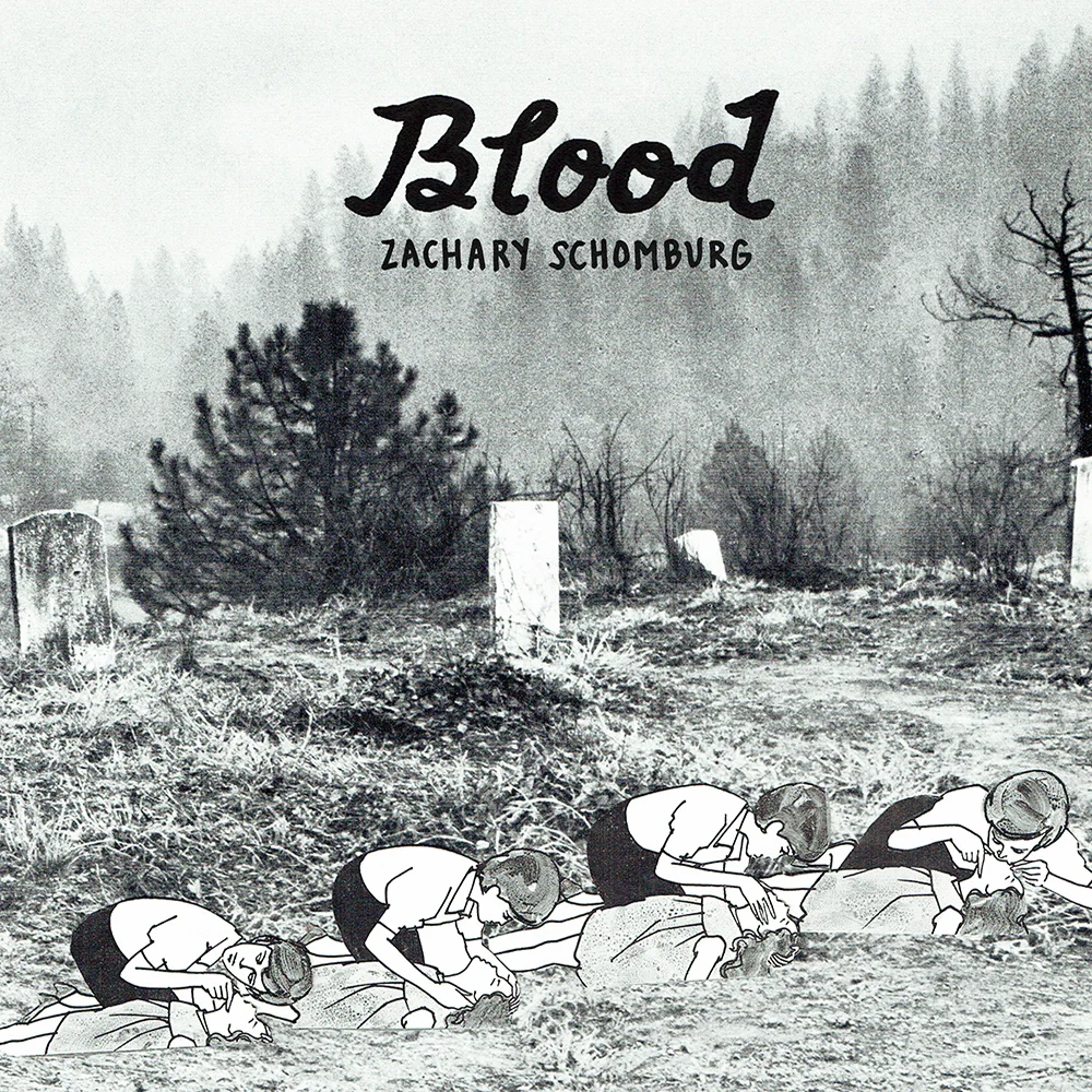 A recording of my long poem “Blood”, a collaboration between myself (voice) and Kyle Morton, of Typhoon (guitar), is now available for a listen and a download from Black Cake Records . “Blood” is the last of three sections in my forthcoming book, The Book of Joshua , which will be available this summer from Black Ocean . This track was recorded and mixed by Kyle in his studio in Portland, OR.
Black Cake , a record label out of Portland, OR, is an audio archive of contemporary poets, and is operated by Kelly Schrimann, who also designs the covers. Black Cake now has 8 records in its catalog, and “Blood” was simultaneously released with audio recordings “from Broadax” by Amy Lawless.
You should download both of these recordings and put them in your ears and walk around all week. If you download them, let me suggest you name a price other than zero, because they’re worth more than that.
Enjoy! And may all your dead be somehow revived.
