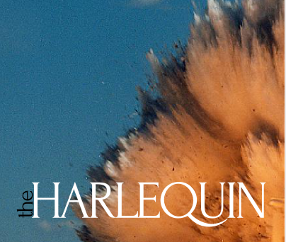 If you’re into this sort of thing, I should tell you that four excerpts from a long poem I’ve been working on called Agnes, the Elephant are up and ready for you to read them in the second issue of The Harlequin. Take a break and read some poems.