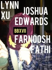 Tonight is BBXVII with Lynn Xu, Joshua Edwards, and Farnoosh Fathi representing Canarium Books strong. It’ll be my second missed Bad Blood , and this one stings. I’m a fan. Please go in my stead. Take notes for me. Keep Drew and Joseph in check. Tell them tonight my heart is at ADX /PDX.