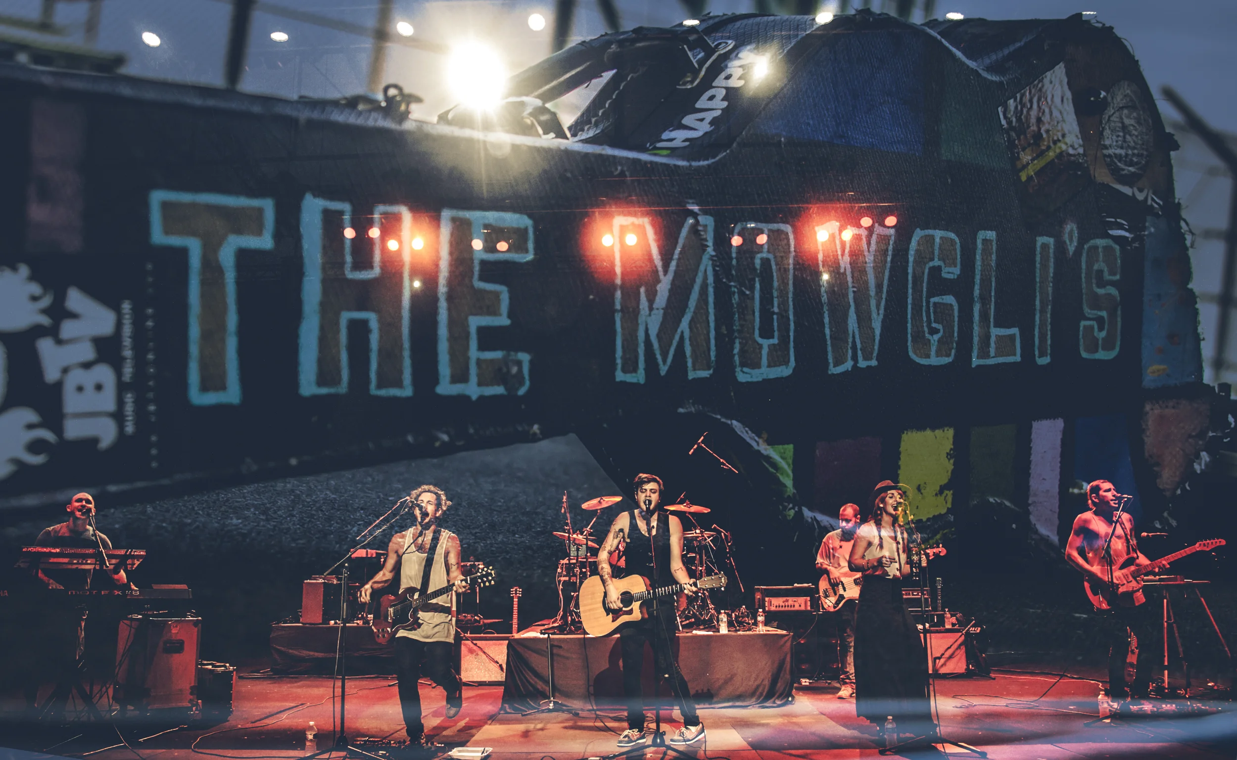 The Mowgli's Perform at DuQuoin State Fair, September 1, 2015