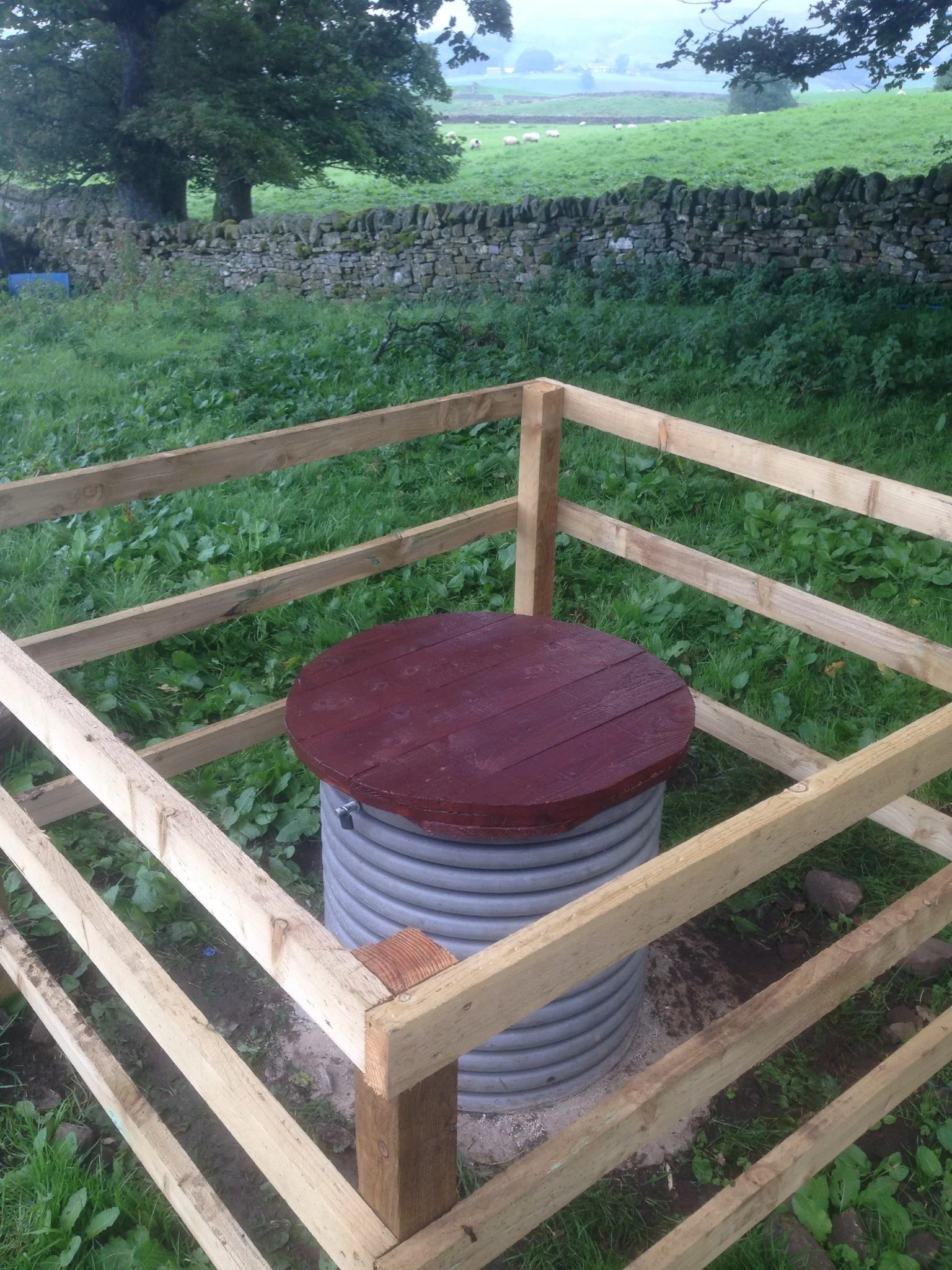 Bespoke borehole manhole