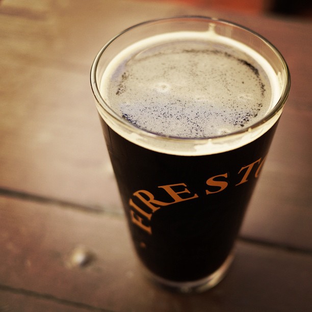 It says “Wookey Jack”, but I read “Wookie Jack”: A little fuzzy on the outside, but perfectly refined when it counts // @FirestoneWalker #craftbeer (Taken with Instagram at The Rose & Crown Pub)