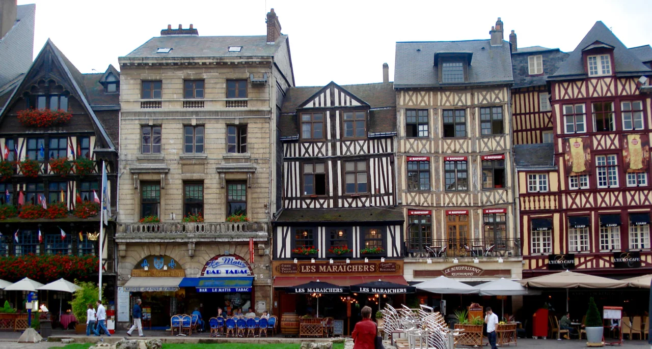 Joan of Arc Memorial in Rouen, France