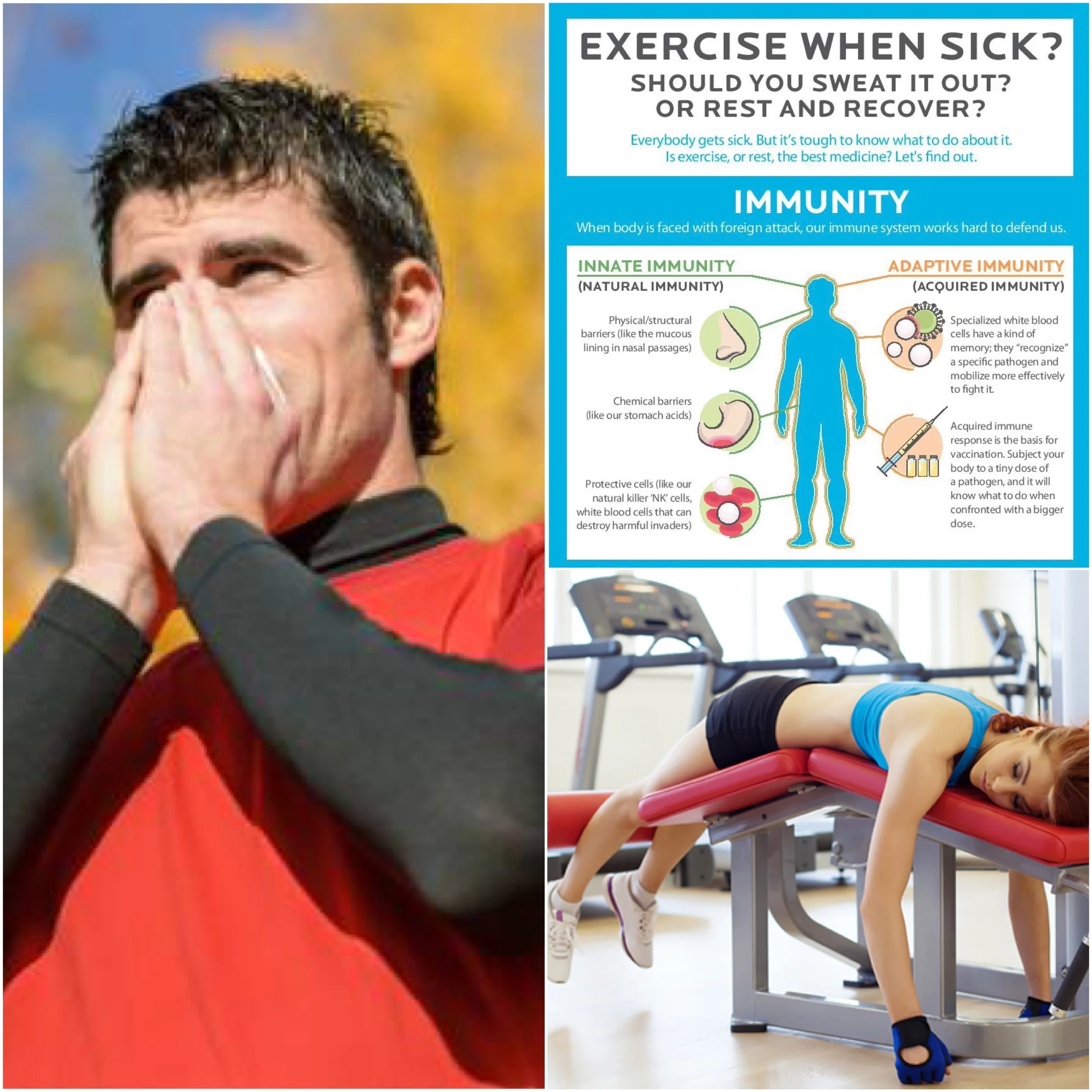 Should You Exercise When Sick?