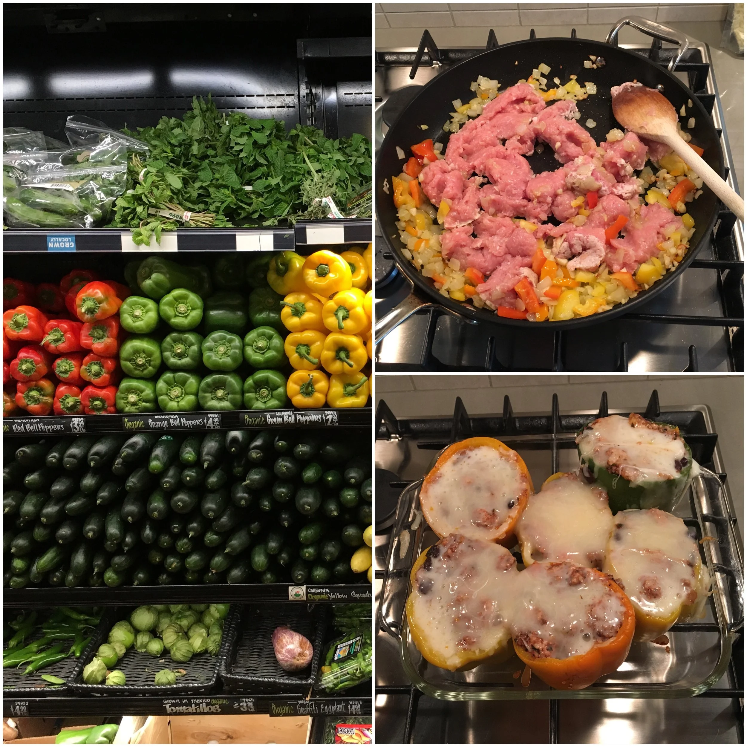 Turkey and Quinoa Stuffed Peppers