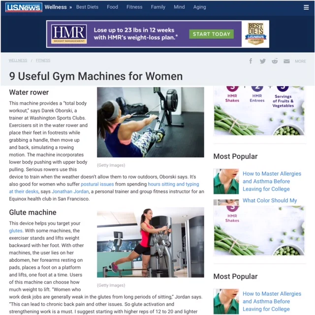 Useful Gym Machines for Stronger Glutes and Back